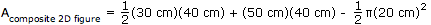 Area solution one line four Area solution one line four